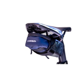 Lumiere & Co. Bike Seat Bag, Bicycle Saddle Bag, Cycling Seat Pack, Mountain Bike Saddle Bag, Road Bike Saddle Bag (Blue)