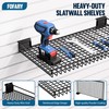 FOFARY 4 Pack Slatwall Shelves 24X12 Inch, Slatwall Accessories Heavy
