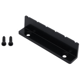 LT Easiyl 6 Strings Guitar Metal Slotted Nut Compatible with Lap Steel Guitar Compatible with Acoustic Guitar Black