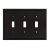 Modern Edge Decorative Wall Plate Switch Plate Outlet Cover, Durable