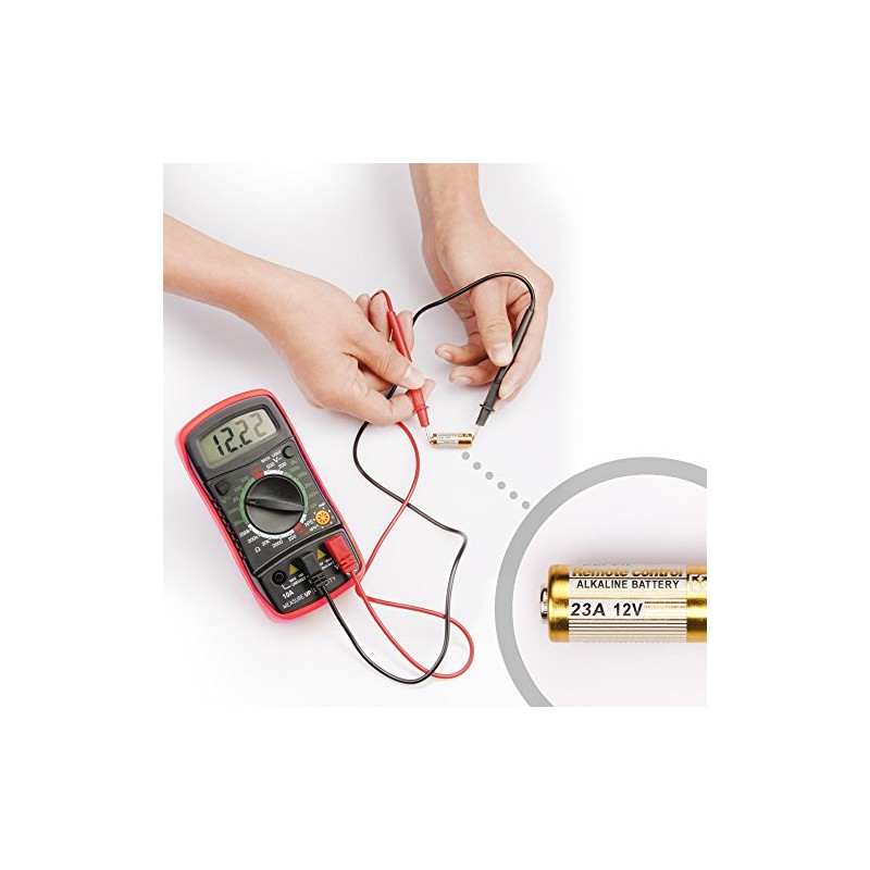 Etekcity Digital Multimeter (DMM) Multi Tester Voltmeter Ammeter Ohmmeter -