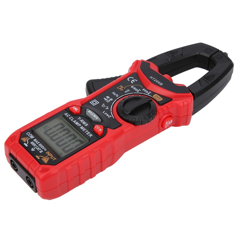 Digital Clamp Multimeter Accurate Voltage Current Tester Electrician Repair Tool