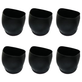 yyangz 6PCS Anti Slip Cushion for Sliding Wheelchair Computer Chair Roller Protection Cover Universal Anti Slip Cushion Felt Furniture Cushion for Desk Cabinet Office Chair with Casters Furniture