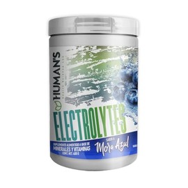 Human's Health Science Lab Suplemento de Electrolitos en Polvo 480 g, Hidratación Rápida y Recuperación Muscular, con Sodio, Potasio, Magnesio, Calcio y Vitaminas B+C, 30 Porciones, Ideal para Deporte y Uso Diario, (480g,Mora azul)