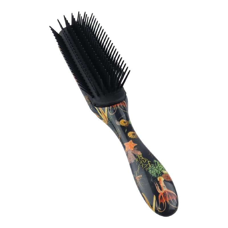 Denman D3 Black Future Dusk Deep Sea Deluxe Brush