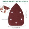 Mouse Detail Sander Pads - 40 Grits Sanding Sheets Hook
