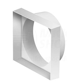 Reducing Connector Reducer Pipe Transition Diameter 100 mm to 90 x 90 mm Colour: White