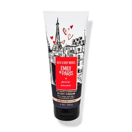 Bath and Body PARIS AMOUR Emil Paris Ultimate Hydration Body Cream smells like French tulips, apple blossoms, sparkling pink champagne, sandalwood and creamy musk Pack of 1
