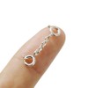 [FUSSED] Necklace Chain Extender Sterling Silver 925 Chain Extender Bracelet