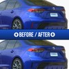 Reflector Tint Overlays Compatible with 2019-2025 Toyota Corolla Sedan