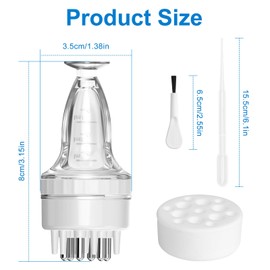 Hair Oil Applicator Scalp Applicator Hair Oil Applicator Hair Root Applicator Scalp Oil Applicator Roller Ball Massager Scalp Applicator for Hair Treatment