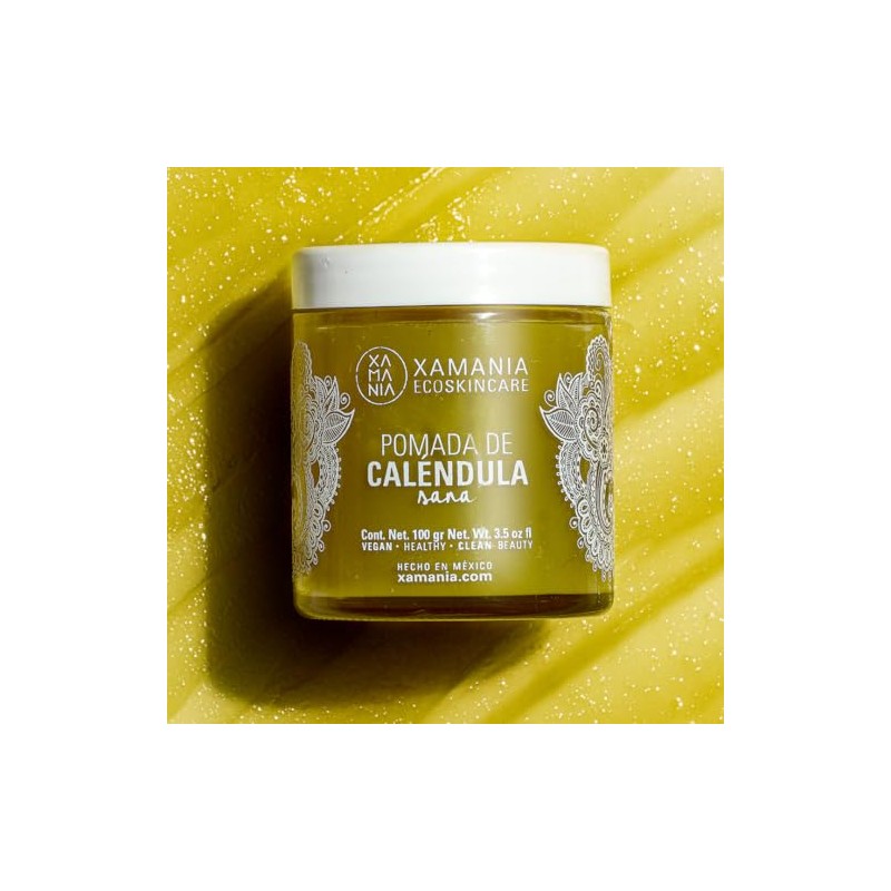 Xamania Pomada Cicatrizante Caléndula Cacao Karité Crema Quemaduras Eczema Rozaduras