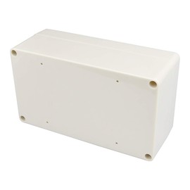 PINFOX Waterproof Plastic Project Box IP65 ABS Electronic Junction Box Enclosure 6.2 x 3.54 x 2.3 inch 158 x 90 x 60 mm (Gray White)