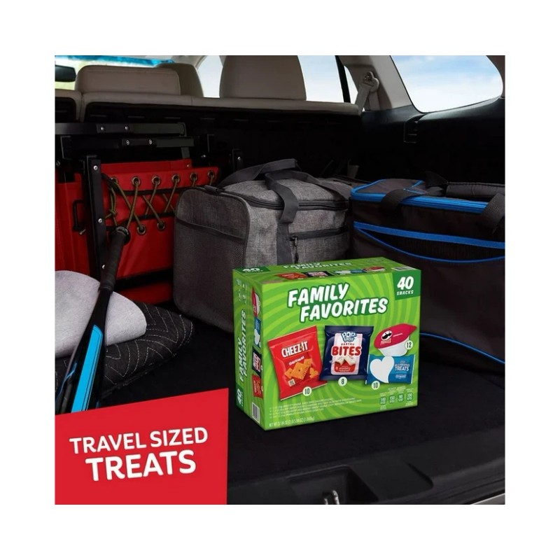 Kellogg's Family Favorites Variety Snack Pack 40 Ct – Assorted