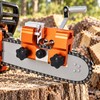 Portable Chainsaw Sharpener Jig, Manual Hand-Crank Chain Saw Sharpening Tool