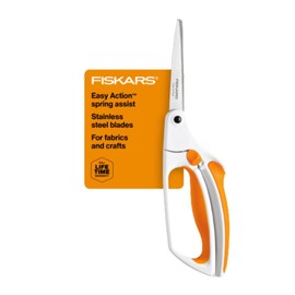 Fiskars Tijeras Curvadas de Fácil Acción de 20.3 cm/8 " (12-99118697WJ)