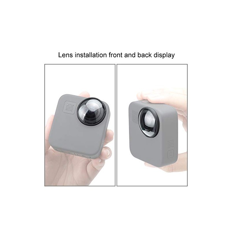 PULUZ Compatible with GoPro Max Lens Cover Acrylic Lens Protective