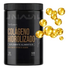 Colágeno Hidrolizado 500g Tawr Elements Enzimas Digestivas Sin Sabor