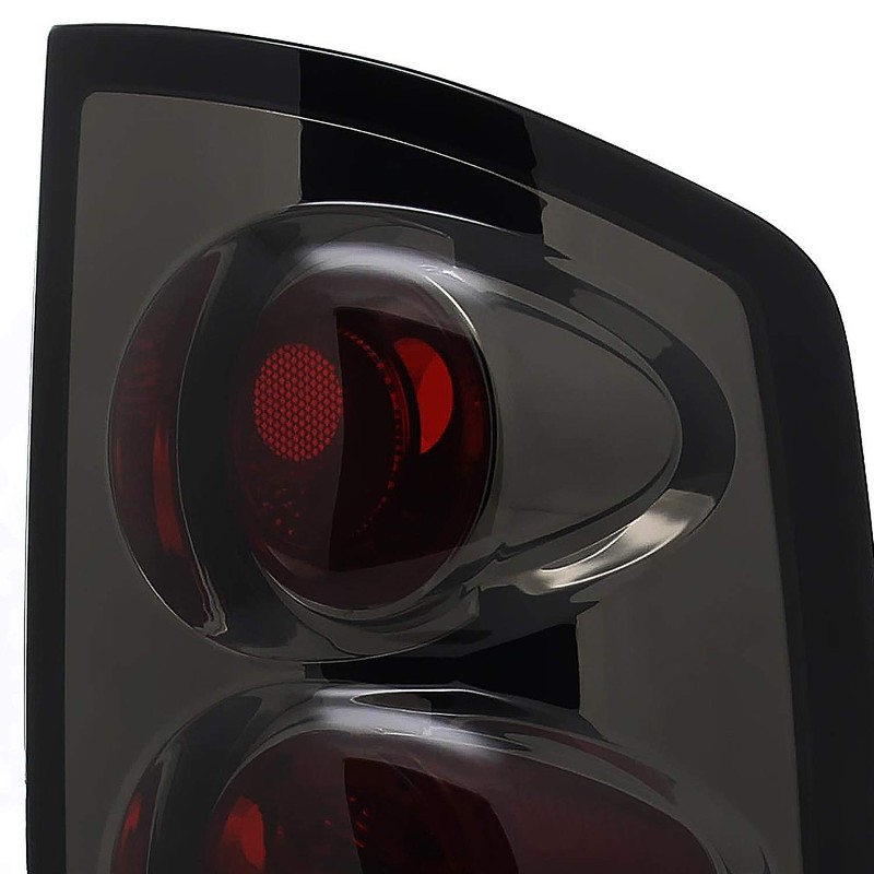 Spec-D Tuning Smoke Lens Tail Lights Compatible with 2002-2006 Dodge