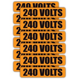 240 Volts Voltage & Conduit Markers | Stickers | Decals | Labels Electrical