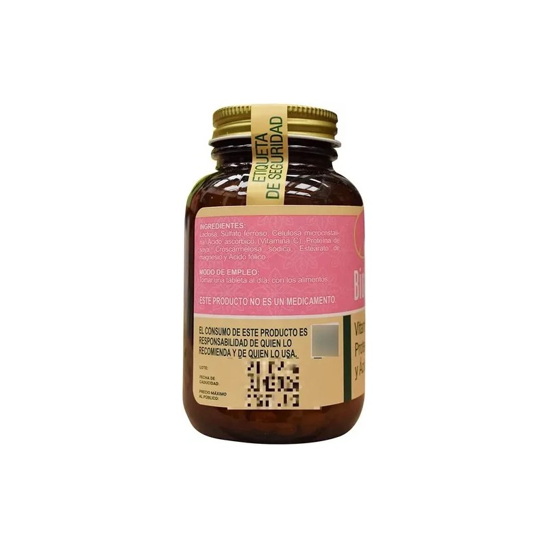 Biofolic-400 C/60 Tab / Ácido Fólico, Vitamina C, Hierro
