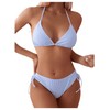 SweatyRocks - Conjunto de bikini de 2 piezas para mujer,