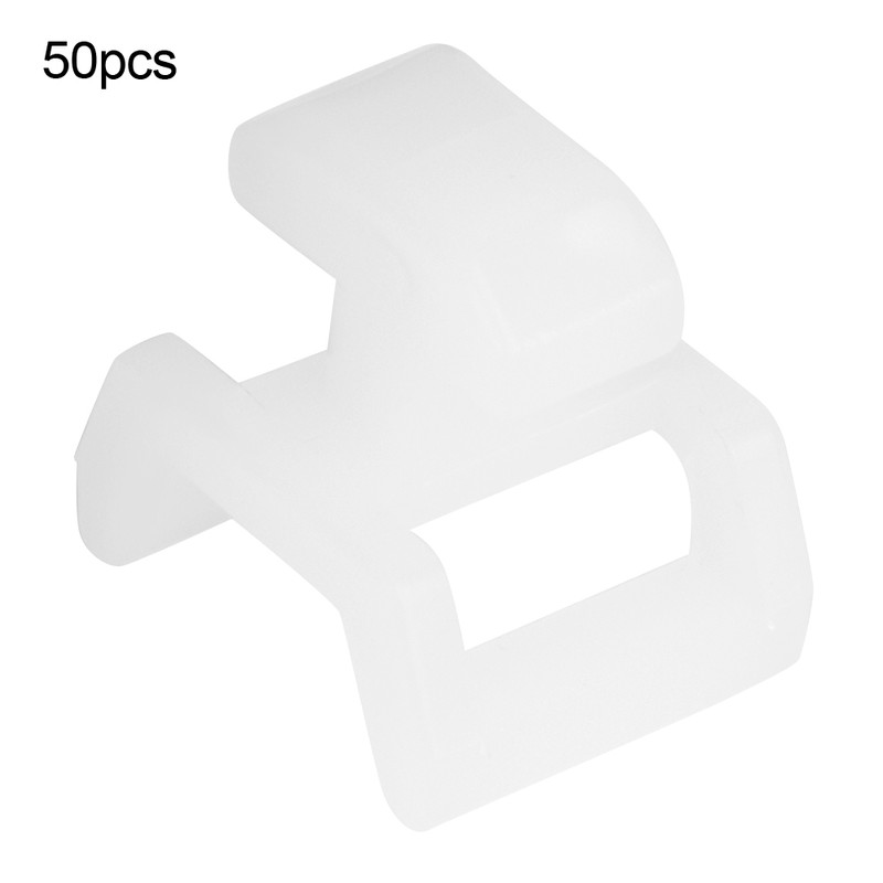 50pcs Base Mount Cable Wire Tie Zip Ties Holder for