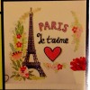Main Street Paris Eiffel tower wall decals. Window Stickers Theme