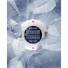 Solar Digital Pool Light with Dual LCD Screens, Easy to