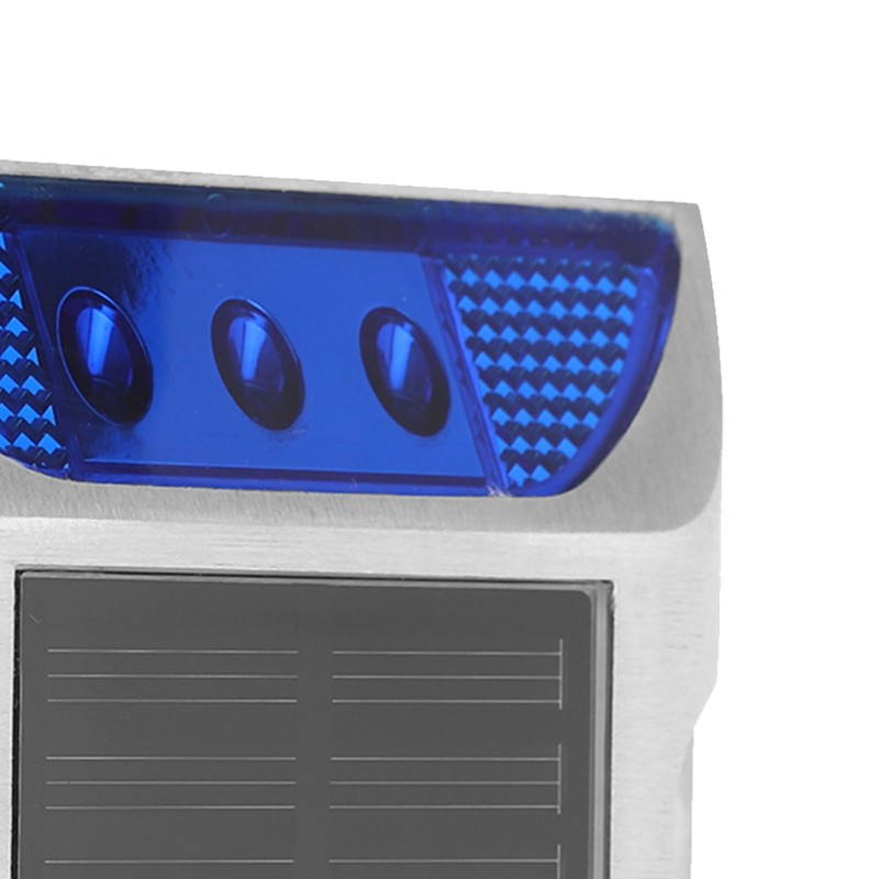 LED Solar Power Ground Marker Lights Waterproof Outdoor Driveway Road