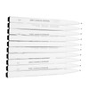 10Pcs 0.5mm Micro Line Pens Excellent Black Inks Smoother Writing