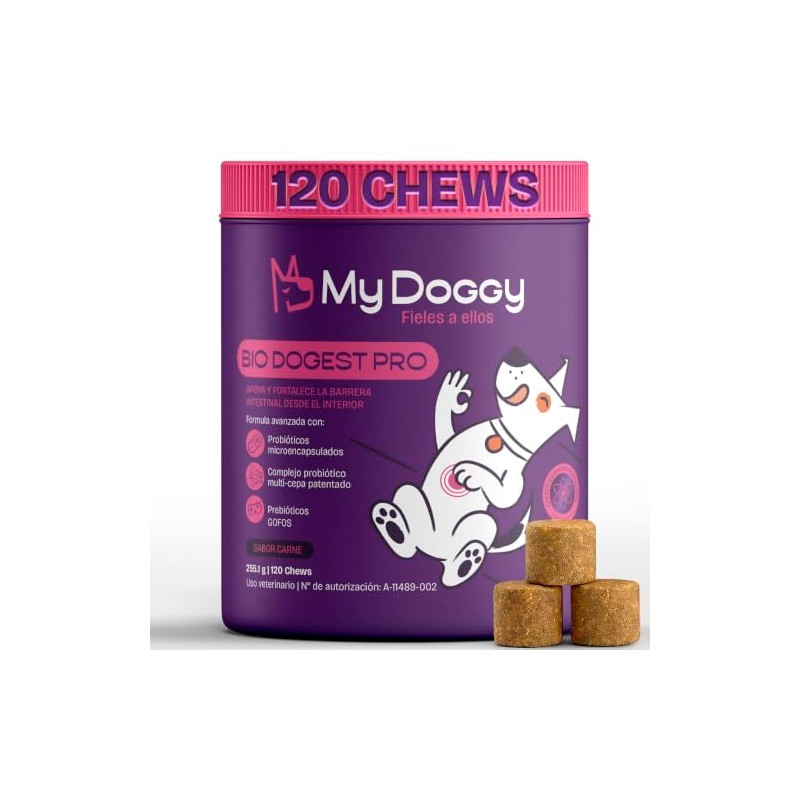 Bio Dogest Probiótico Perros con Cepas de Lobo y Perro