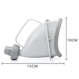 Acouto Portable Car Urinal PP Silicone Stand Up Men Women Emergency Urination Device Car Emergency Toilet for Travel Camping Drive