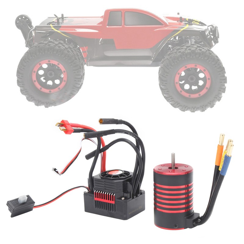 3650 4500KV Brushless Motor with 60A Electric Speed Controller Set