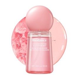 BIODANCE Spray facial hidratante de péptidos de colágeno, spray facial antienvejecimiento, hidrogel pulverizable, artículos esenciales de viaje y rega