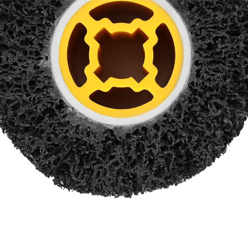 QWORK 4.5 x 4 Inch, 40 Grit Abrasive Wheel &