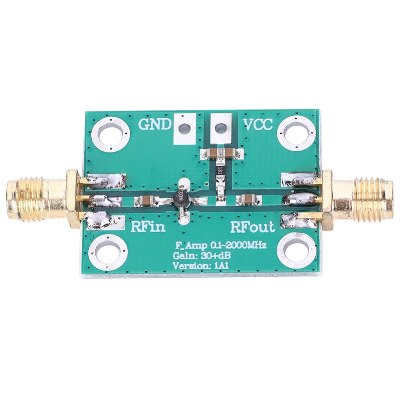 RF Broadband Amplifier Low Noise LNA Board Module 0.1-2000MHz Gain