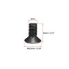 sourcing map M3.5 x 8mm Phillips Screw Fastener Black for
