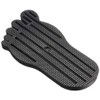 Kijima 213-900 Bike Side Stand Plate, Foot Type, Universal, Black
