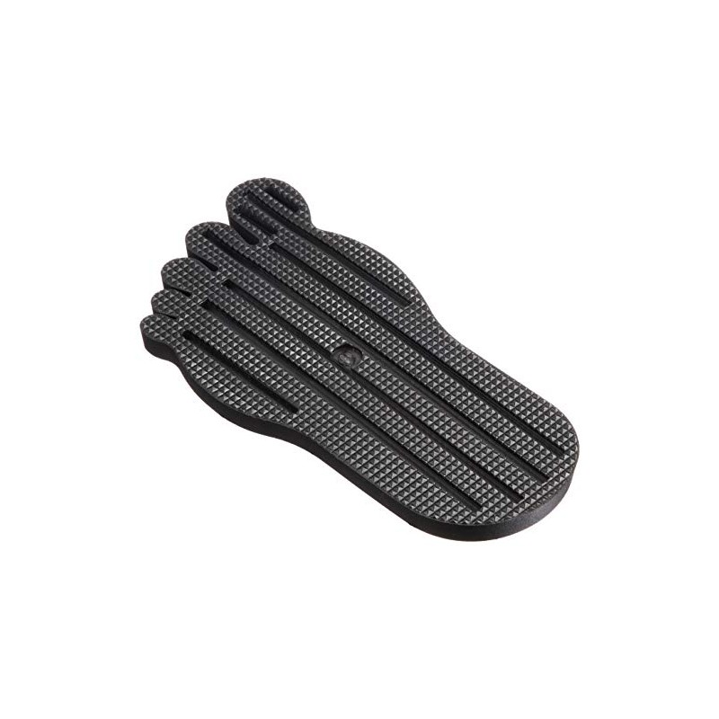 Kijima 213-900 Bike Side Stand Plate, Foot Type, Universal, Black