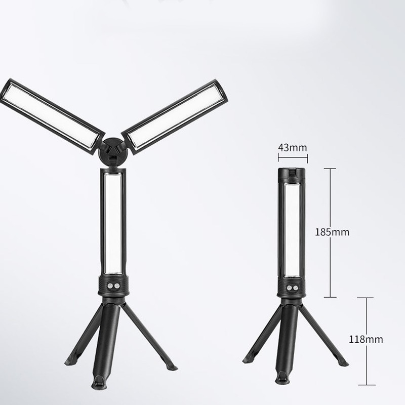 LED Foldable Rechargeable Work Light Multifunctional Portable Work Light with