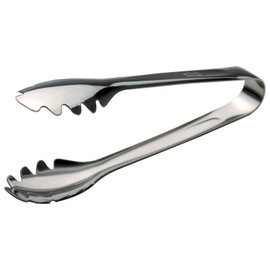 PIAZZA - Pinza Cucina Multiuso in Acciaio Inox 12cm, Pinze di Alta Qualità e Resistente al Calore, Molla per Barbecue, Hamburger, Pasta, Spaghetti, Dessert, Decorazione, Insalate, Verdure, Condimenti