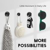 SmiLife Black Cable Clips 9 PCS, Adhesive Cable Organizer Phone