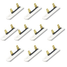 (𝙐𝙥𝙜𝙧𝙖𝙙𝙚𝙙) 3392519 Gattaidar Dryer Thermal Fuse Pack of 10 Exact Fit for Whirlpool Kenmore Dryer Replace 279838 3388651, 694511, WP3392519VP
