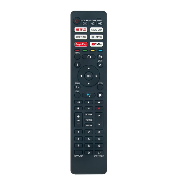 VINABTY R3PA265 Replacement Voice Remote Control Compatible with Panasonic TV