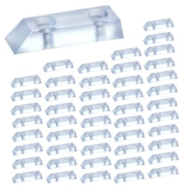 LEZED Furniture Rubber Feet Rubber Buffer Rubber Feet Screwable Furniture Foot Table Feet Rubber Stop Damper Rubber Foot Protective Buffer Rubber Feet Pads for Furniture Chair Table 48 Pieces