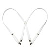 KASAJIMA Suspenders, 0.8 inch (21 mm), X Shape, Unisex, Moderate