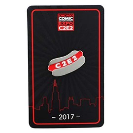 c2e2 2017 Exclusive Hot Dog Enamel Pin