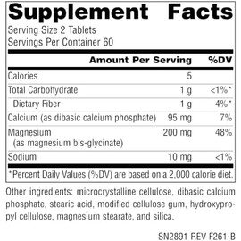 Source Naturals Glicinato de Magnesio Quelado para una Alta