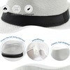 Gossifan Straw Fedora Hat for Men Panama Hat Short Brim